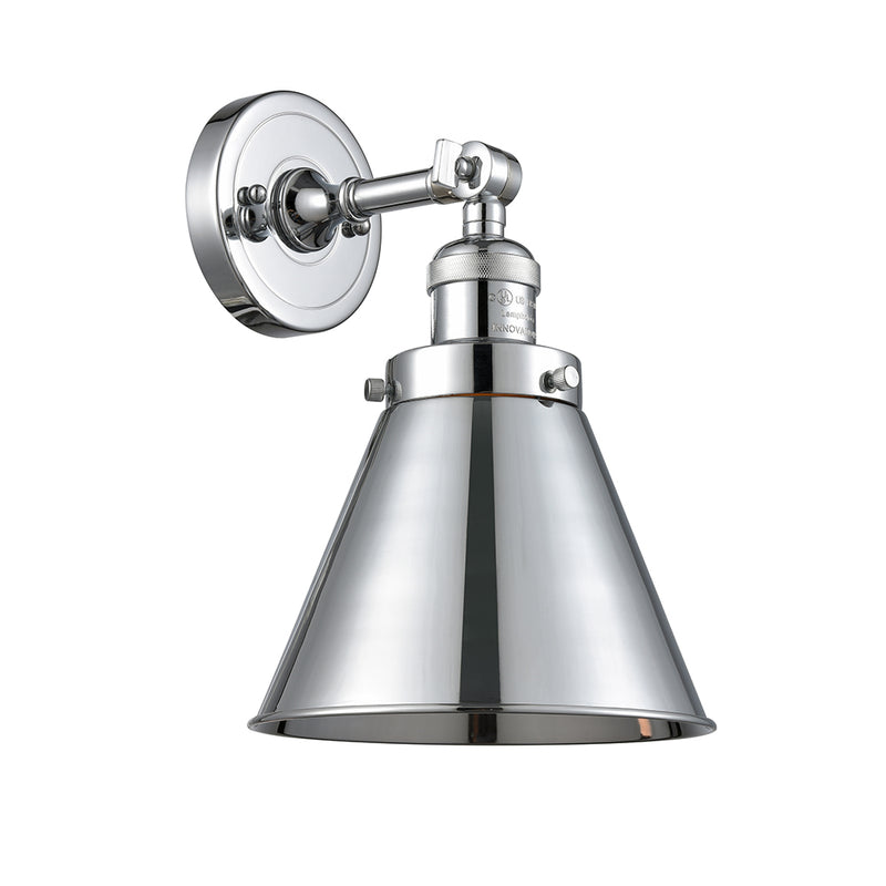 Innovations Lighting Appalachian 1 Light Semi-Flush Mount Part Of The Franklin Restoration Collection 201F-PC-M13-PC