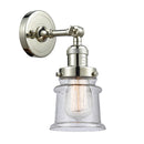 Innovations Lighting Small Canton 1 Light Semi-Flush Mount Part Of The Franklin Restoration Collection 201F-PN-G184S-LED