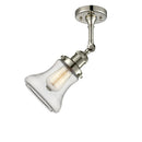 Innovations Lighting Bellmont 1 Light Semi-Flush Mount Part Of The Franklin Restoration Collection 201F-PN-G192