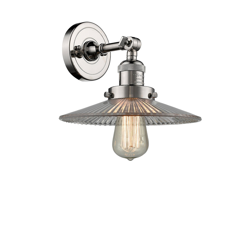 Innovations Lighting Halophane 1 Light Semi-Flush Mount Part Of The Franklin Restoration Collection 201F-PN-G2