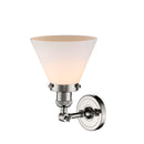 Innovations Lighting Large Cone 1 Light Semi-Flush Mount Part Of The Franklin Restoration Collection 201F-PN-G41