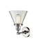 Innovations Lighting Large Cone 1 Light Semi-Flush Mount Part Of The Franklin Restoration Collection 201F-PN-G42