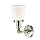 Innovations Lighting Small Bell 1 Light Semi-Flush Mount Part Of The Franklin Restoration Collection 201F-PN-G51-LED