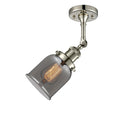 Innovations Lighting Small Bell 1 Light Semi-Flush Mount Part Of The Franklin Restoration Collection 201F-PN-G53-LED