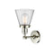 Innovations Lighting Small Cone 1 Light Semi-Flush Mount Part Of The Franklin Restoration Collection 201F-PN-G64