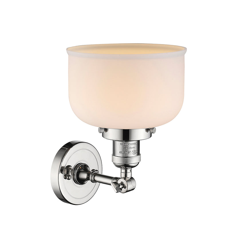 Innovations Lighting Large Bell 1 Light Semi-Flush Mount Part Of The Franklin Restoration Collection 201F-PN-G71