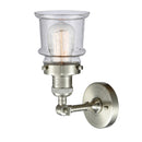 Innovations Lighting Small Canton 1 Light Semi-Flush Mount Part Of The Franklin Restoration Collection 201F-SN-G184S