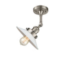 Innovations Lighting Halophane 1 Light Semi-Flush Mount Part Of The Franklin Restoration Collection 201F-SN-G1-LED