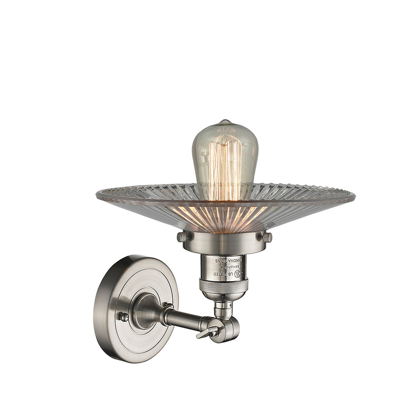 Innovations Lighting Halophane 1 Light Semi-Flush Mount Part Of The Franklin Restoration Collection 201F-SN-G2