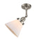 Innovations Lighting Large Cone 1 Light Semi-Flush Mount Part Of The Franklin Restoration Collection 201F-SN-G41