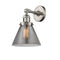 Innovations Lighting Large Cone 1 Light Semi-Flush Mount Part Of The Franklin Restoration Collection 201F-SN-G43-LED