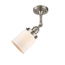 Innovations Lighting Small Bell 1 Light Semi-Flush Mount Part Of The Franklin Restoration Collection 201F-SN-G51-LED