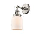 Innovations Lighting Small Bell 1 Light Semi-Flush Mount Part Of The Franklin Restoration Collection 201F-SN-G51-LED