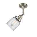 Innovations Lighting Small Bell 1 Light Semi-Flush Mount Part Of The Franklin Restoration Collection 201F-SN-G52-LED