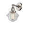 Innovations Lighting Small Oxford 1 Light Semi-Flush Mount Part Of The Franklin Restoration Collection 201F-SN-G532-LED