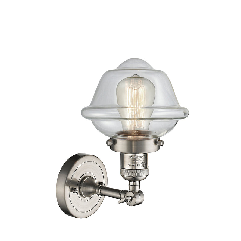 Innovations Lighting Small Oxford 1 Light Semi-Flush Mount Part Of The Franklin Restoration Collection 201F-SN-G532