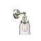 Innovations Lighting Small Bell 1 Light Semi-Flush Mount Part Of The Franklin Restoration Collection 201F-SN-G54