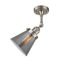 Innovations Lighting Small Cone 1 Light Semi-Flush Mount Part Of The Franklin Restoration Collection 201F-SN-G63