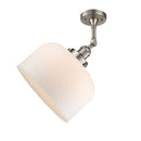 Innovations Lighting X-Large Bell 1 Light Semi-Flush Mount Part Of The Franklin Restoration Collection 201F-SN-G71-L-LED