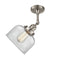 Innovations Lighting Large Bell 1 Light Semi-Flush Mount Part Of The Franklin Restoration Collection 201F-SN-G72