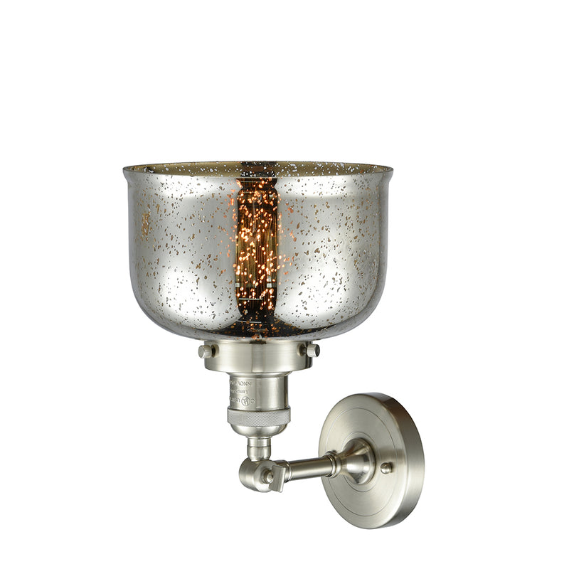 Innovations Lighting Large Bell 1 Light Semi-Flush Mount Part Of The Franklin Restoration Collection 201F-SN-G78