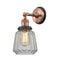 Innovations Lighting Chatham 1 Light Semi-Flush Mount Part Of The Franklin Restoration Collection 201FBP-ACBK-G142