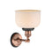 Innovations Lighting Large Bell 1 Light Semi-Flush Mount Part Of The Franklin Restoration Collection 201FBP-ACBK-G71