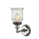 Innovations Lighting Canton 1 Light Semi-Flush Mount Part Of The Franklin Restoration Collection 201FBP-PNBK-G184