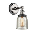 Innovations Lighting Small Bell 1 Light Semi-Flush Mount Part Of The Franklin Restoration Collection 201FBP-PNBK-G58