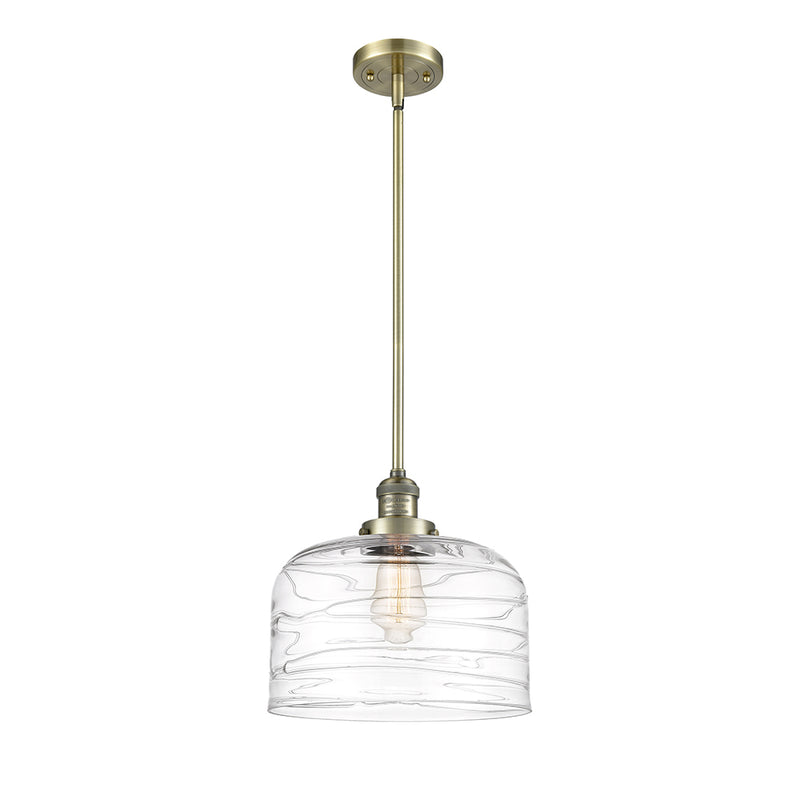 Innovations Lighting Bell 1 Light 12" Mini Pendant 201S-AB-G713-L