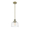 Innovations Lighting Large Bell 1 Light Mini Pendant part of the Franklin Restoration Collection 201S-AB-G713