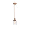 Innovations Lighting Small Bell 1 Light Mini Pendant part of the Franklin Restoration Collection 201S-AC-G513