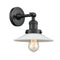 Canton Mini Pendant shown in the Black Antique Brass finish with a Clear shade