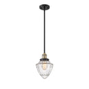 Innovations Lighting Small Bullet 1 Light Mini Pendant part of the Franklin Restoration Collection 201S-BAB-G664-7