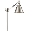 Canton Mini Pendant shown in the Oil Rubbed Bronze finish with a Seedy shade