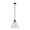 Cone Mini Pendant shown in the Oil Rubbed Bronze finish with a Clear shade