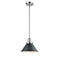 Innovations Lighting Briarcliff 1 Light Mini Pendant part of the Franklin Restoration Collection 201S-PC-M10-BK