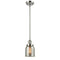 Bell Mini Pendant shown in the Polished Nickel finish with a Silver Plated Mercury shade