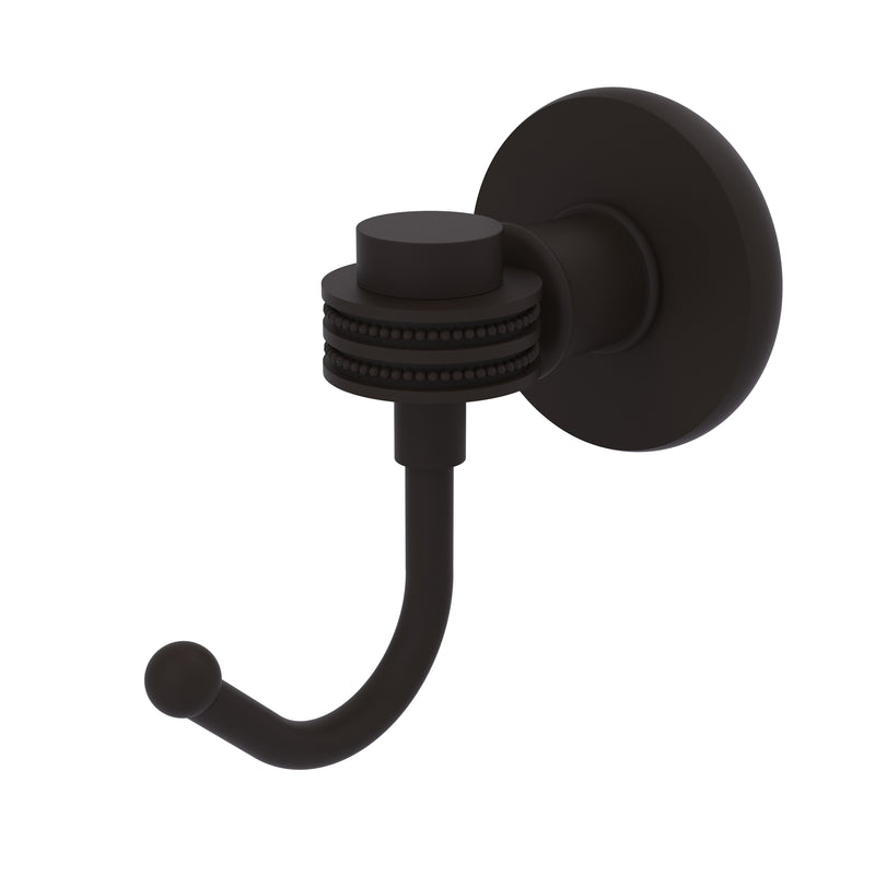 Allied Brass Continental Collection Robe Hook with Dotted Accents 2020D-ORB