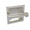 Allied Brass Continental Collection Recessed Toilet Tissue Holder with Dotted Accents 2024-CD-SN