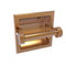 Allied Brass Continental Collection Recessed Toilet Tissue Holder with Groovy Accents 2024-CG-BBR