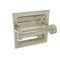 Allied Brass Continental Collection Recessed Toilet Tissue Holder with Groovy Accents 2024-CG-PNI