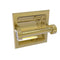 Allied Brass Continental Collection Recessed Toilet Tissue Holder with Groovy Accents 2024-CG-UNL