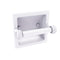 Allied Brass Continental Collection Recessed Toilet Tissue Holder with Twisted Accents 2024-CT-WHM