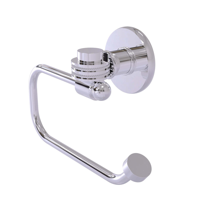 Allied Brass Continental Collection Euro Style Toilet Tissue Holder with Dotted Accents 2024ED-PC