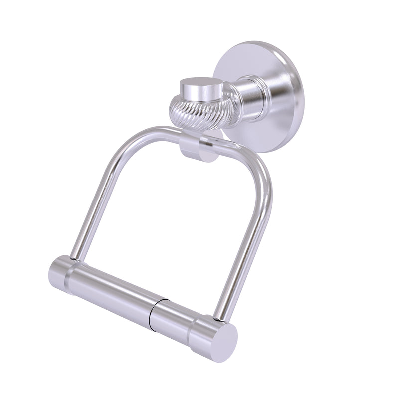 Allied Brass Continental Collection 2 Post Toilet Tissue Holder with Twisted Accents 2024T-SCH