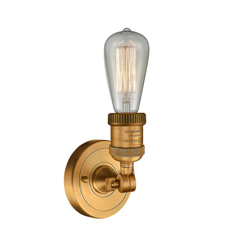 Innovations Lighting Bare Bulb 1 Light Sconce Part Of The Franklin Restoration Collection 202ADA-BB