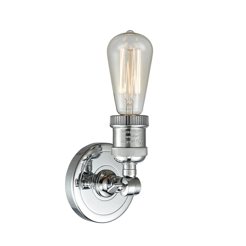 Innovations Lighting Bare Bulb 1 Light Ada Compiant Sconce Part Of The Franklin Restoration Collection 202ADA-PC-LED