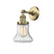 Bellmont Sconce shown in the Antique Brass finish with a Seedy shade