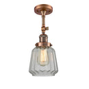 Innovations Lighting Chatham 1 Light Sconce Part Of The Franklin Restoration Collection 203-AC-G142-LED